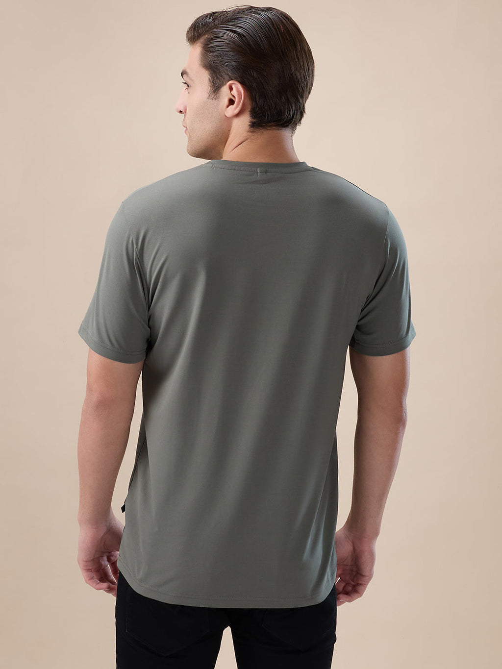 Echo Olive Script T-Shirt