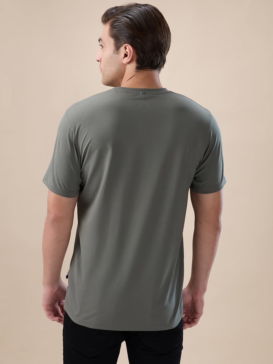 Echo Olive Script T-Shirt