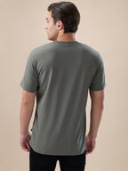 Echo Olive Script T-Shirt