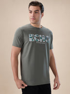 Echo Olive Script T-Shirt