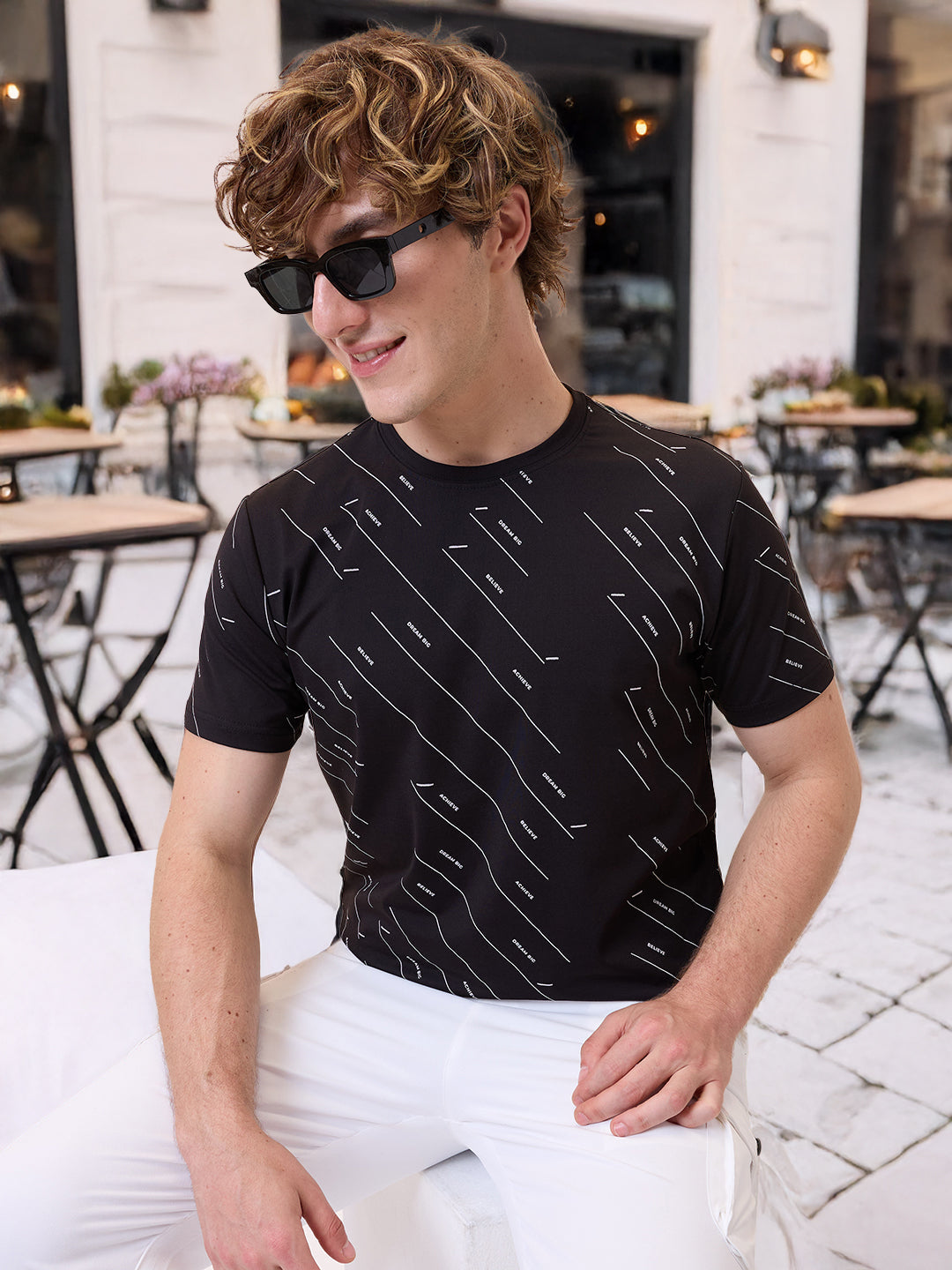 Status Quo |Men's Round Neck T-shirt - 3XL, 4XL, 5XL