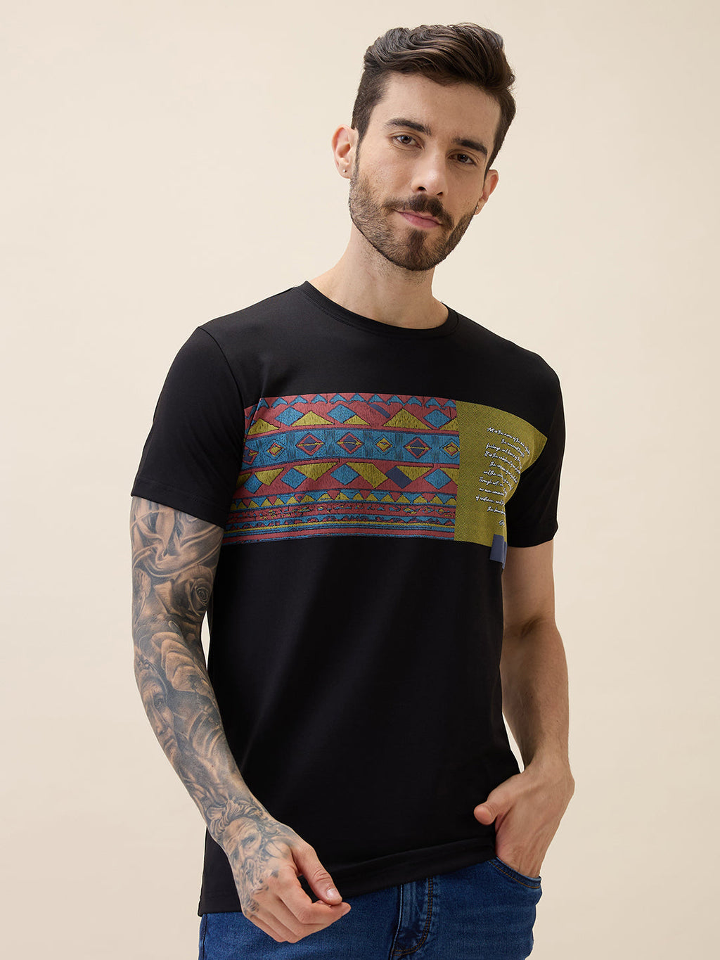 Status Quo |Men's Fashion Round Neck T-shirt Plus Size - 3XL, 4XL, 5XL