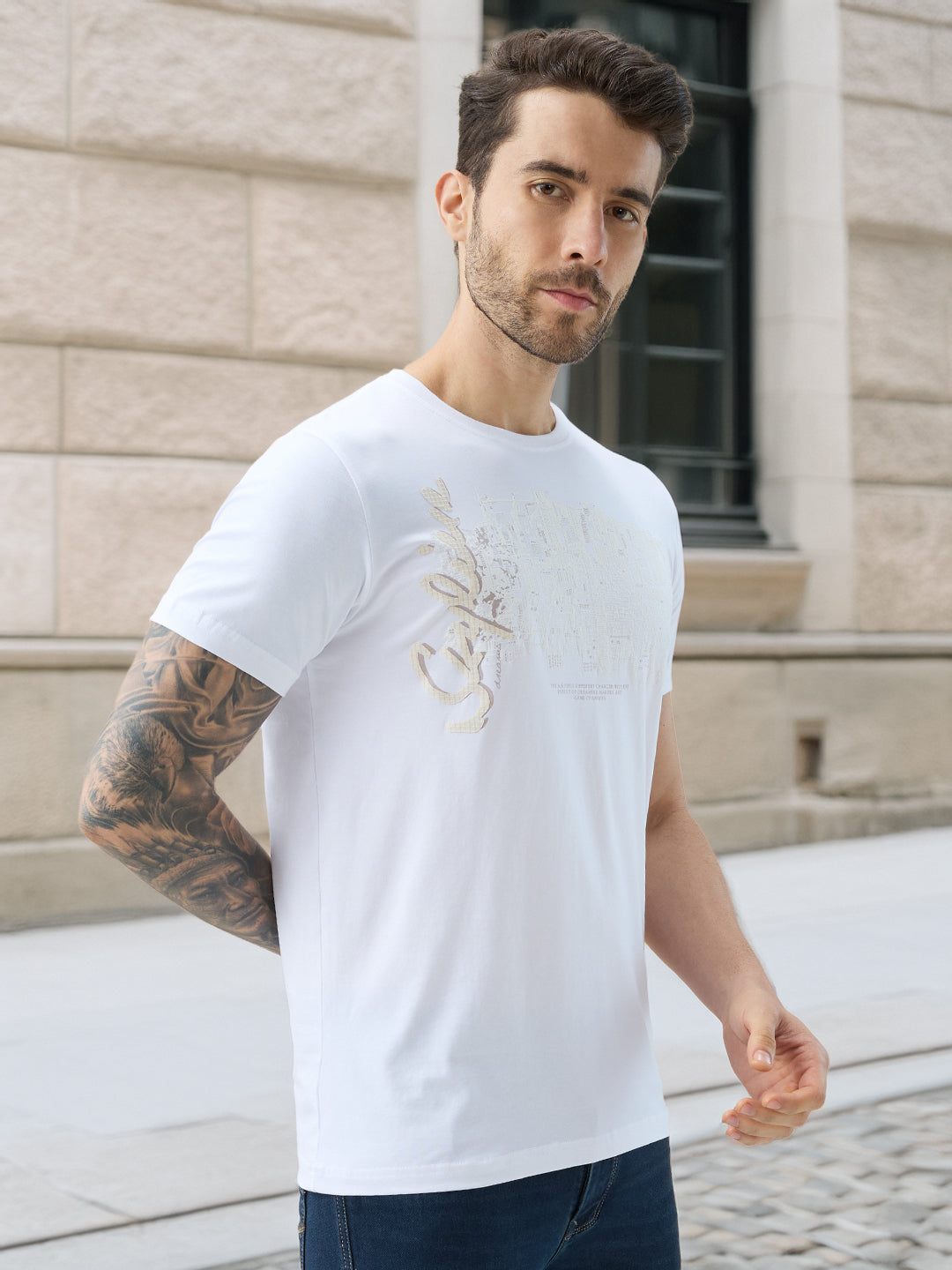 Status Quo |Men's Round Neck T-shirt - 3XL, 4XL, 5XL