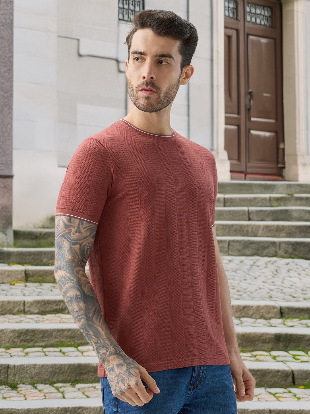 Status Quo |Men's Round Neck T-shirt - 3XL, 4XL, 5XL
