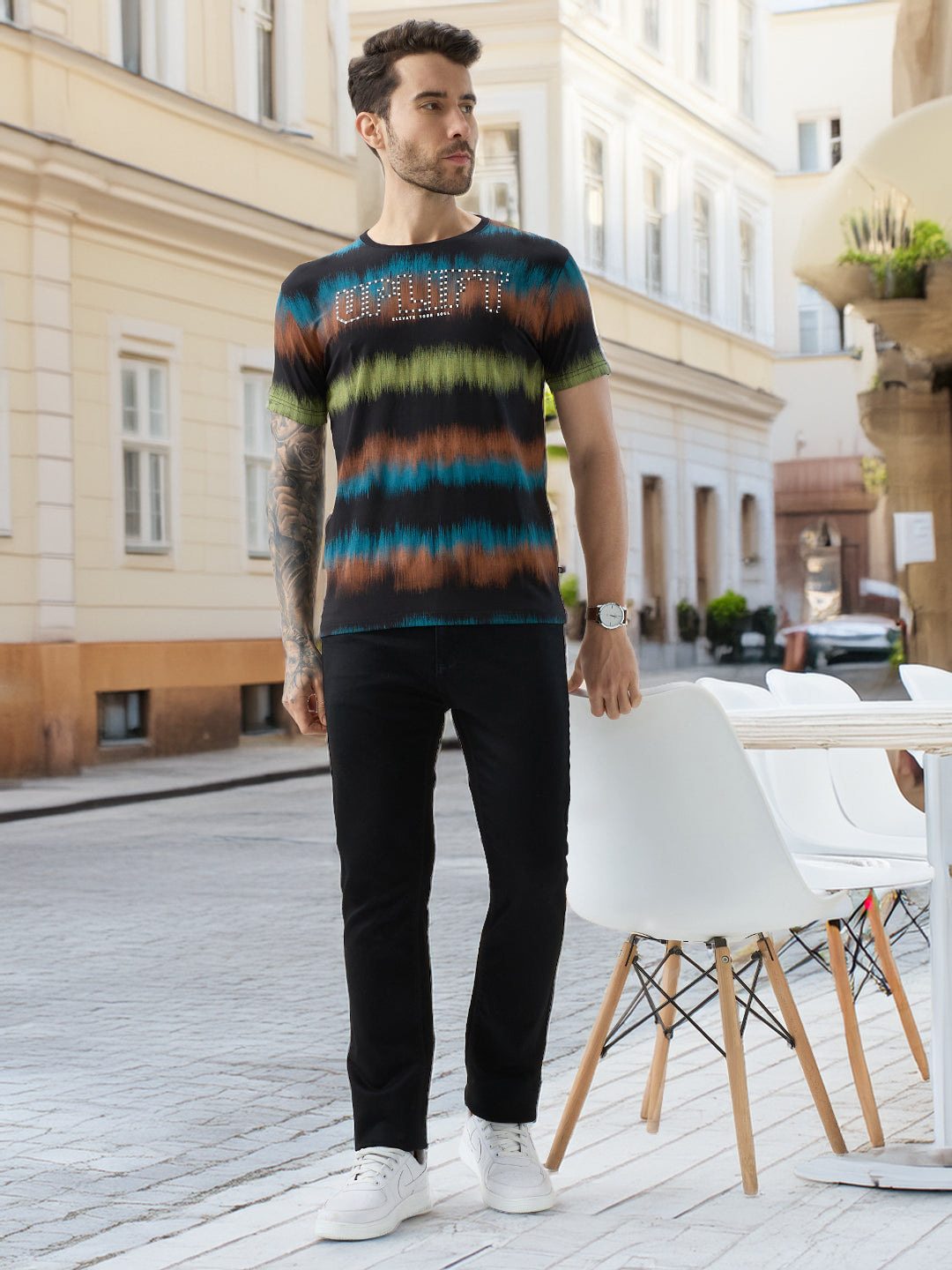 Status Quo |Men's Round Neck T-shirt - 3XL, 4XL, 5XL