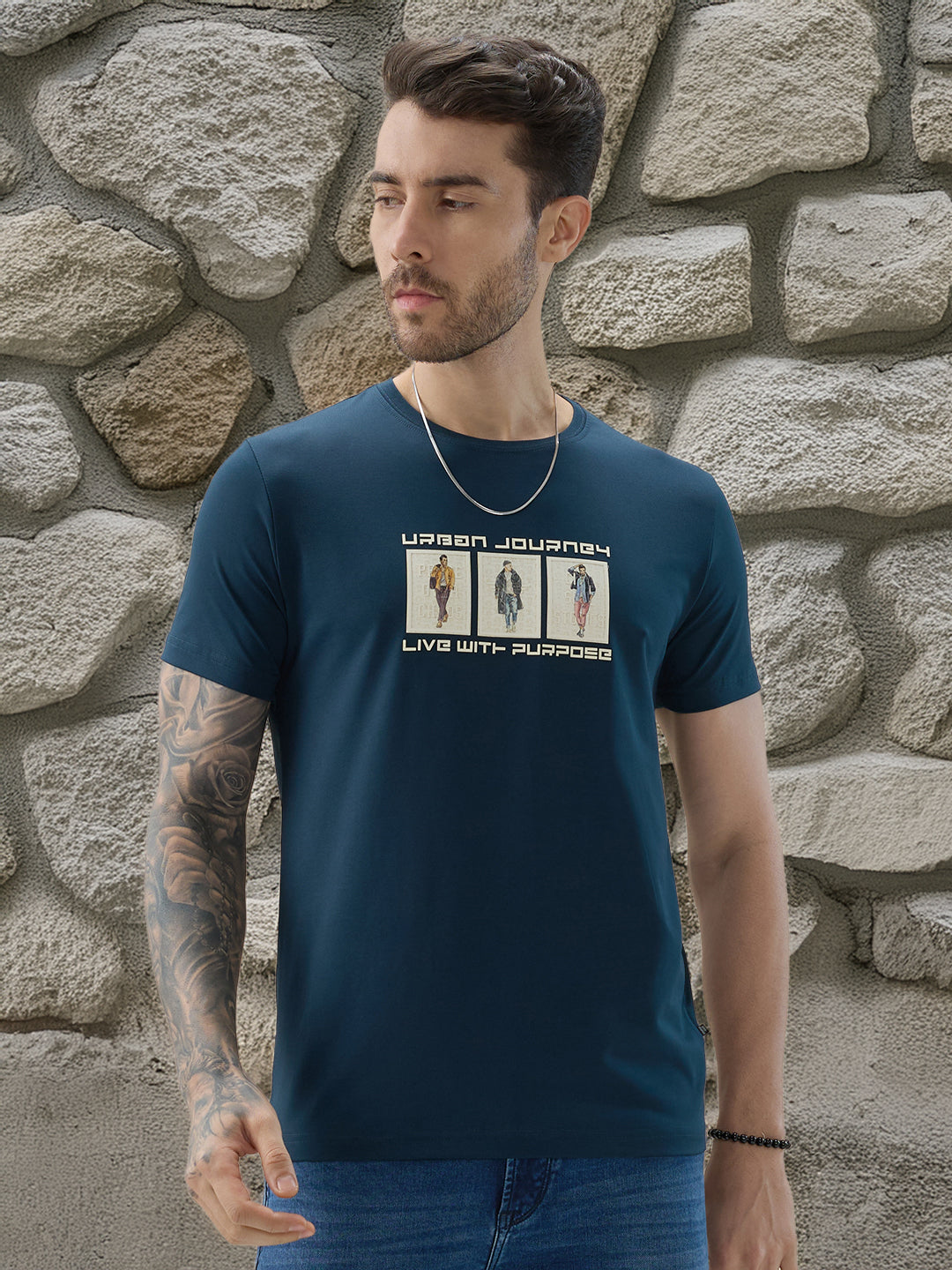 Status Quo |Men's Round Neck T-shirt - 3XL, 4XL, 5XL