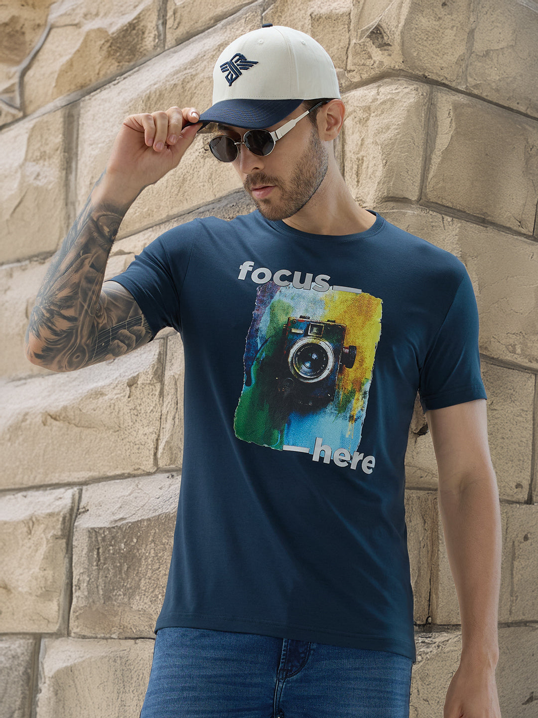 Status Quo |Men's Round Neck T-shirt - 3XL, 4XL, 5XL