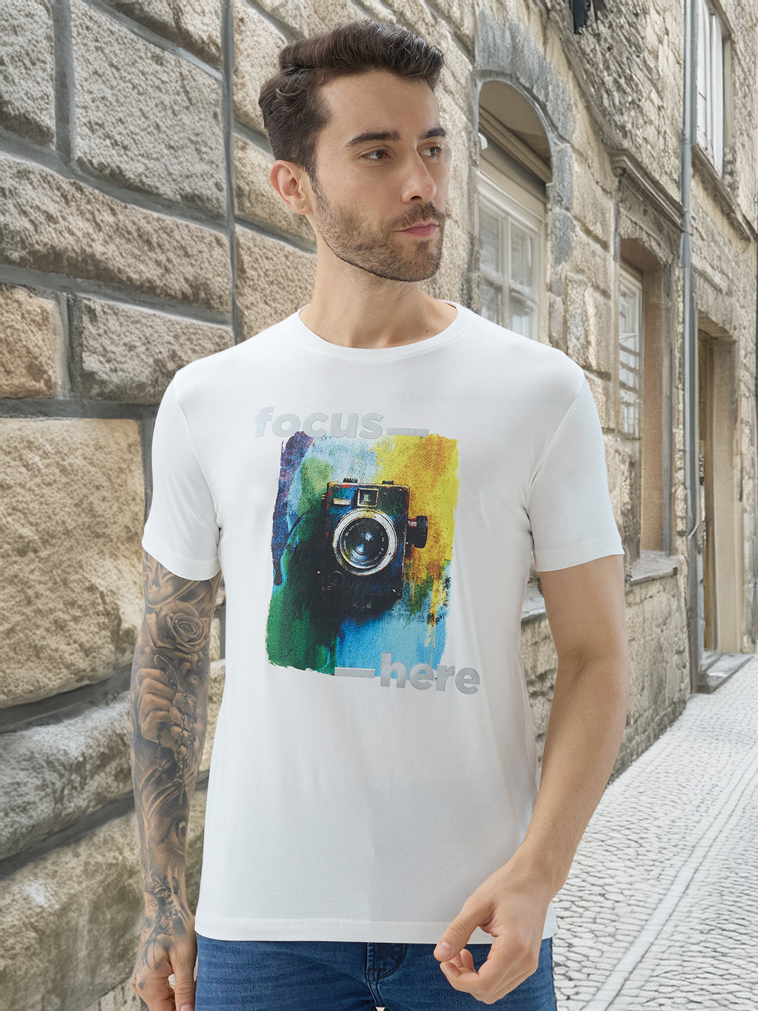 Status Quo |Men's Round Neck T-shirt - 3XL, 4XL, 5XL