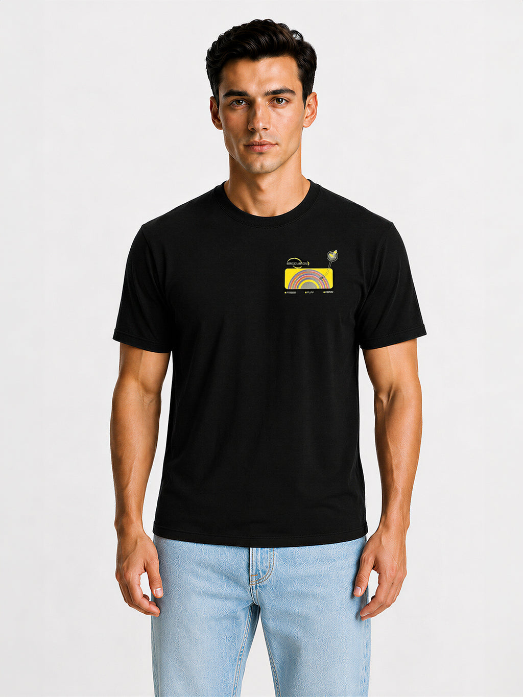 Chest Graphic Print T-shirt