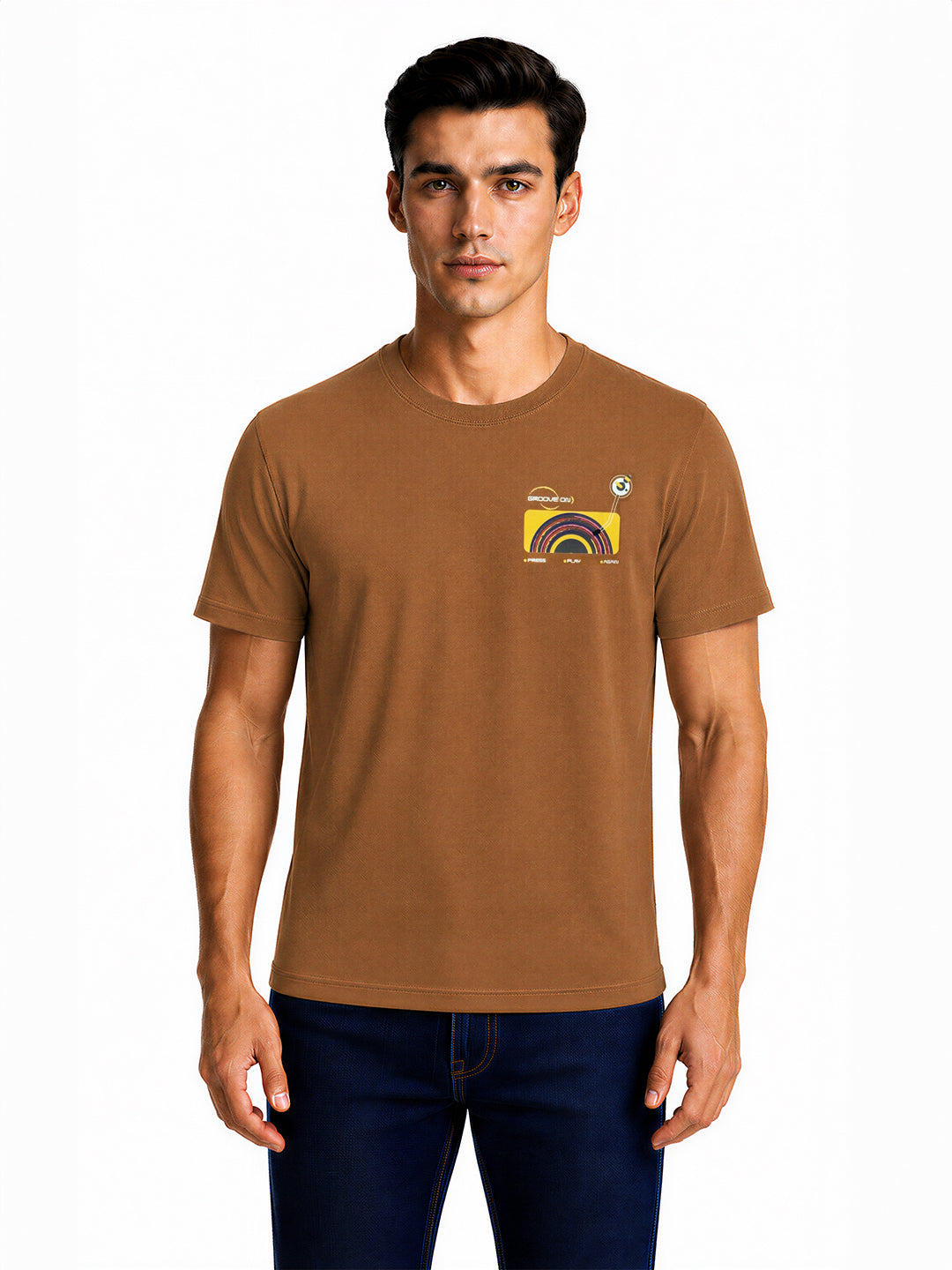 Chest Graphic Print T-shirt