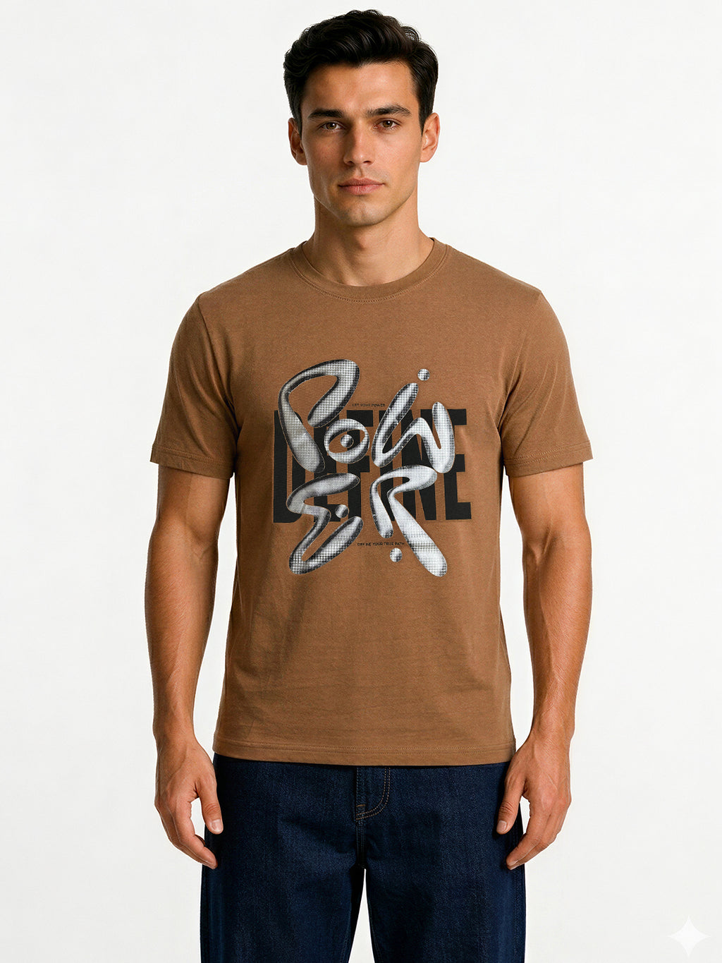 Graphic Printed Round Neck T-Shirt