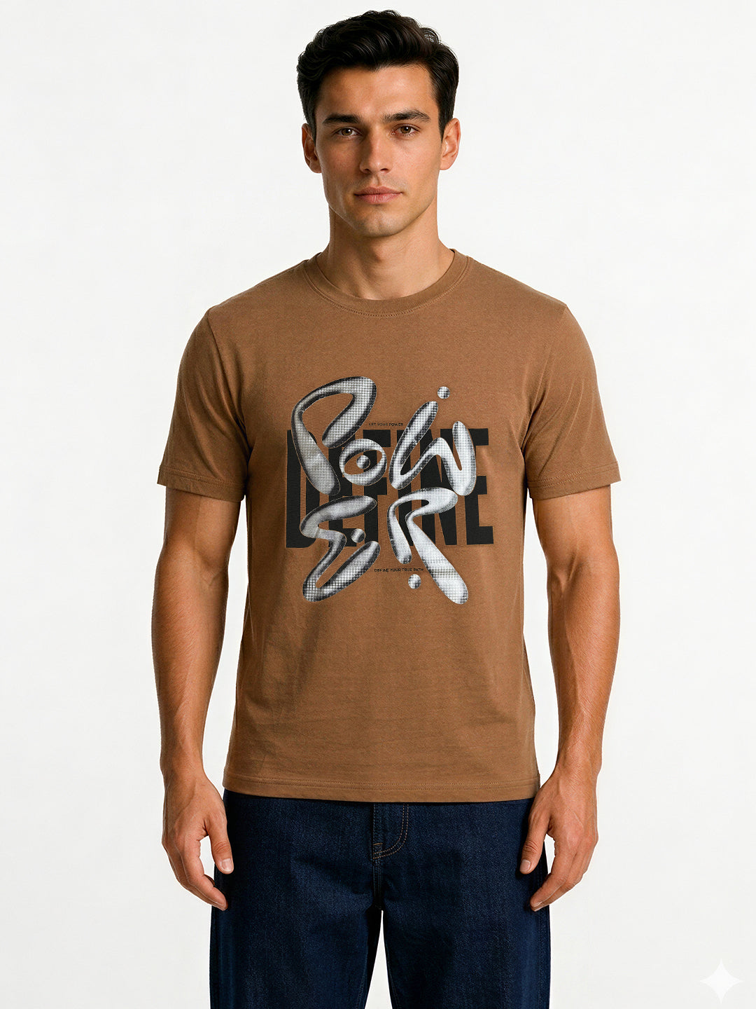 Graphic Printed Round Neck T-Shirt
