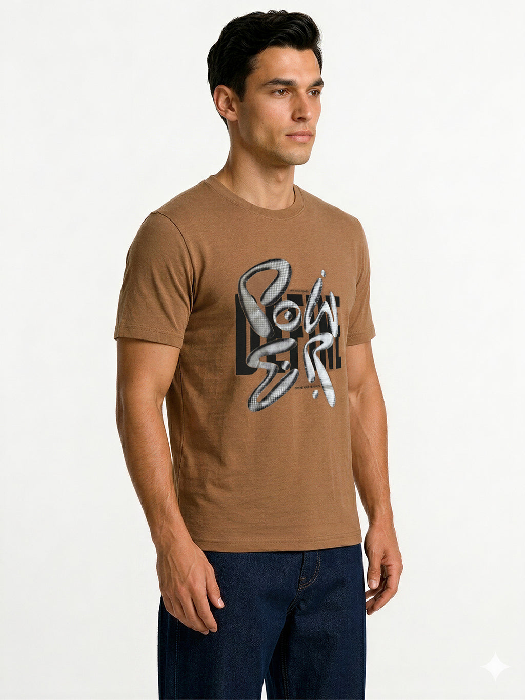 Graphic Printed Round Neck T-Shirt