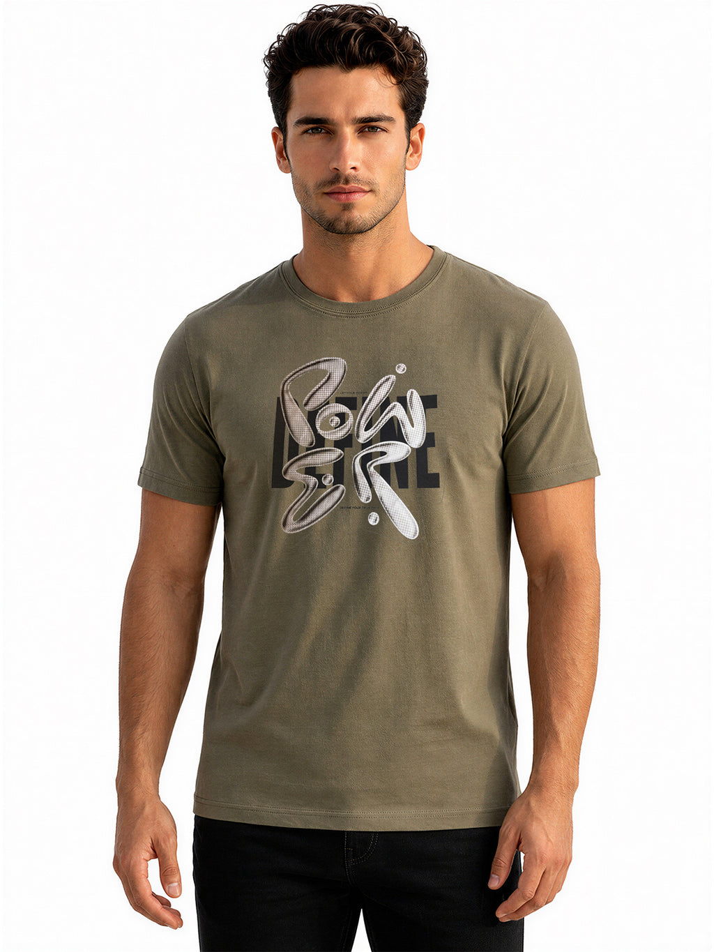 Pine Green Graphic T-Shirt