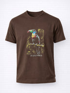 Tropical Toucan Sketch Graphic T-Shirt