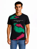 Artistic Abstract Printed T-shirt