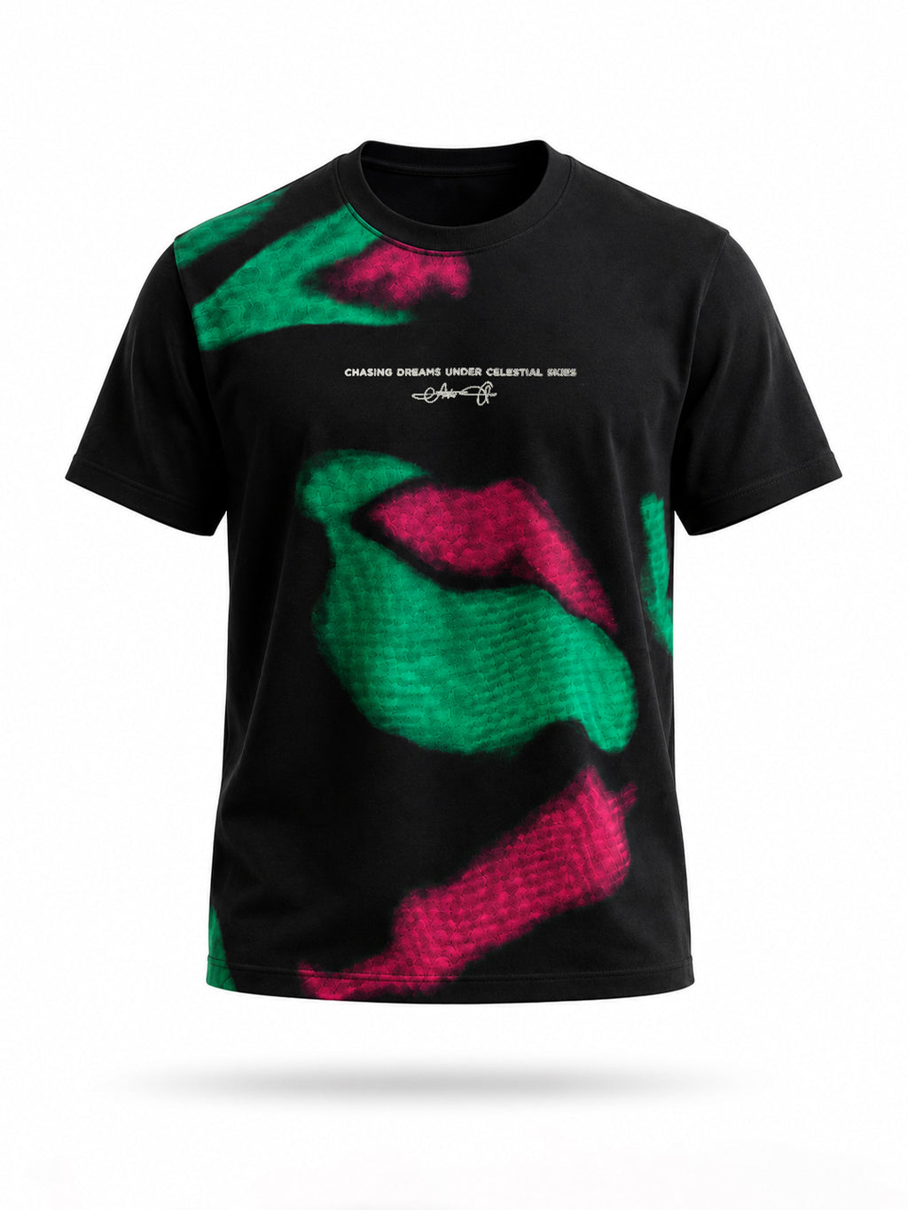 Artistic Abstract Printed T-shirt
