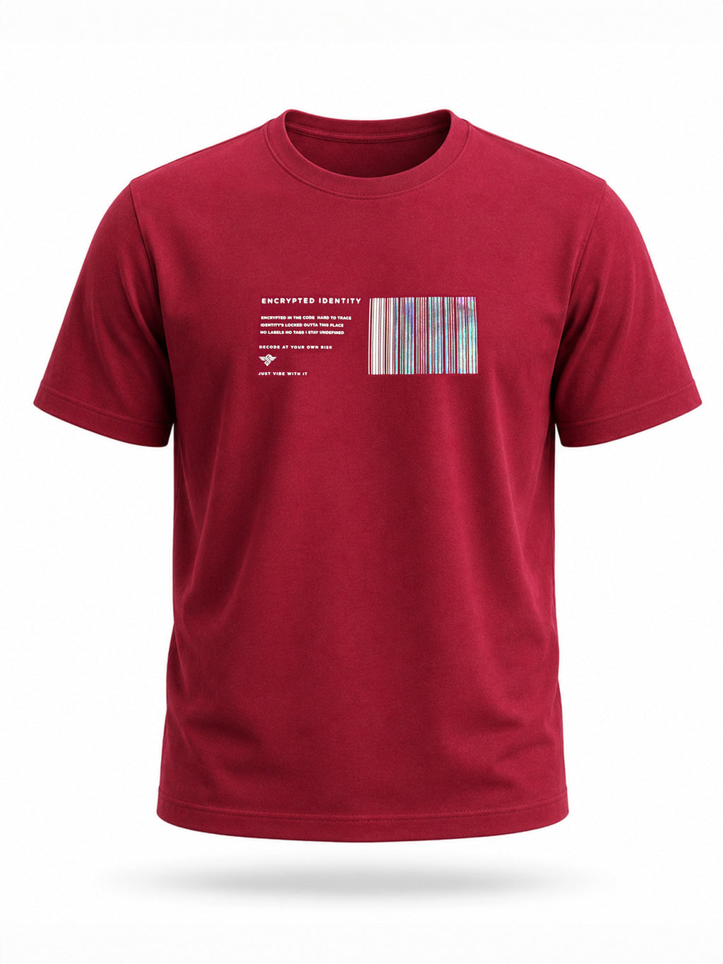 Barcode Graphic Printed T-shirt