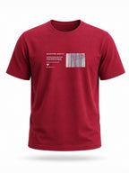 Barcode Graphic Printed T-shirt