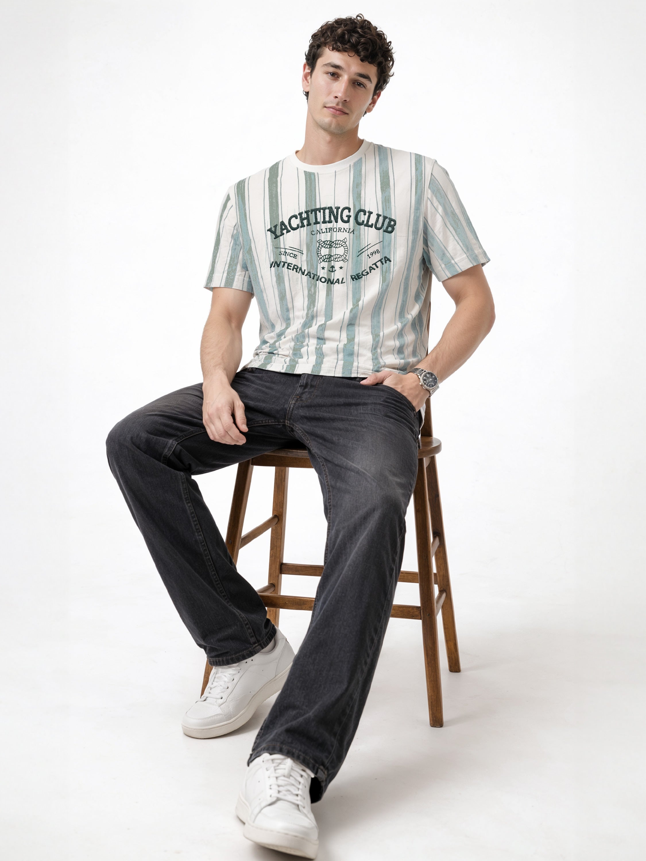 California Regatta Yacht Club Graphic T-Shirt Main image