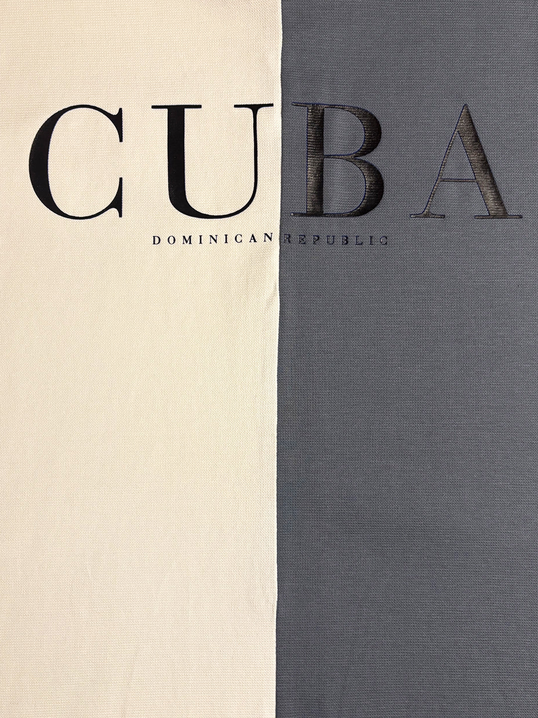 Colour Block Typography Printed T-shirt
