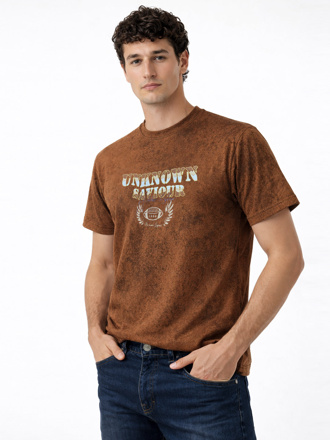 Unknown Saviour Vintage Wash Graphic T-shirt Secondary image