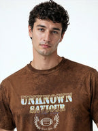 Unknown Saviour Vintage Wash Graphic T-shirt