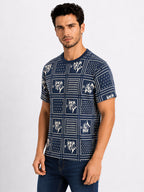 Bandana Mosaic Print T-shirt