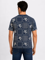 Bandana Mosaic Print T-shirt