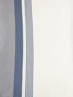 Grey & Blue Textured Stripe T-Shirt