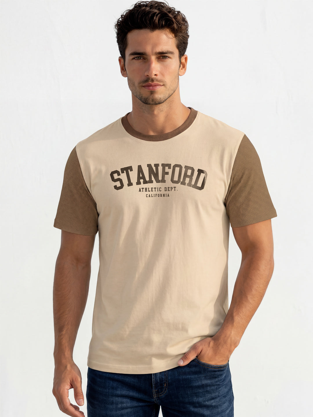 Natural Typography Printed T-Shirt