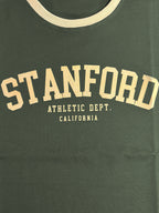 Olive Typography Printed T-Shirt