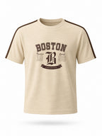 Boston Typography Printed T-shirt