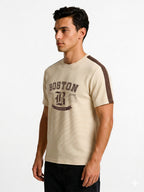 Boston Typography Printed T-shirt