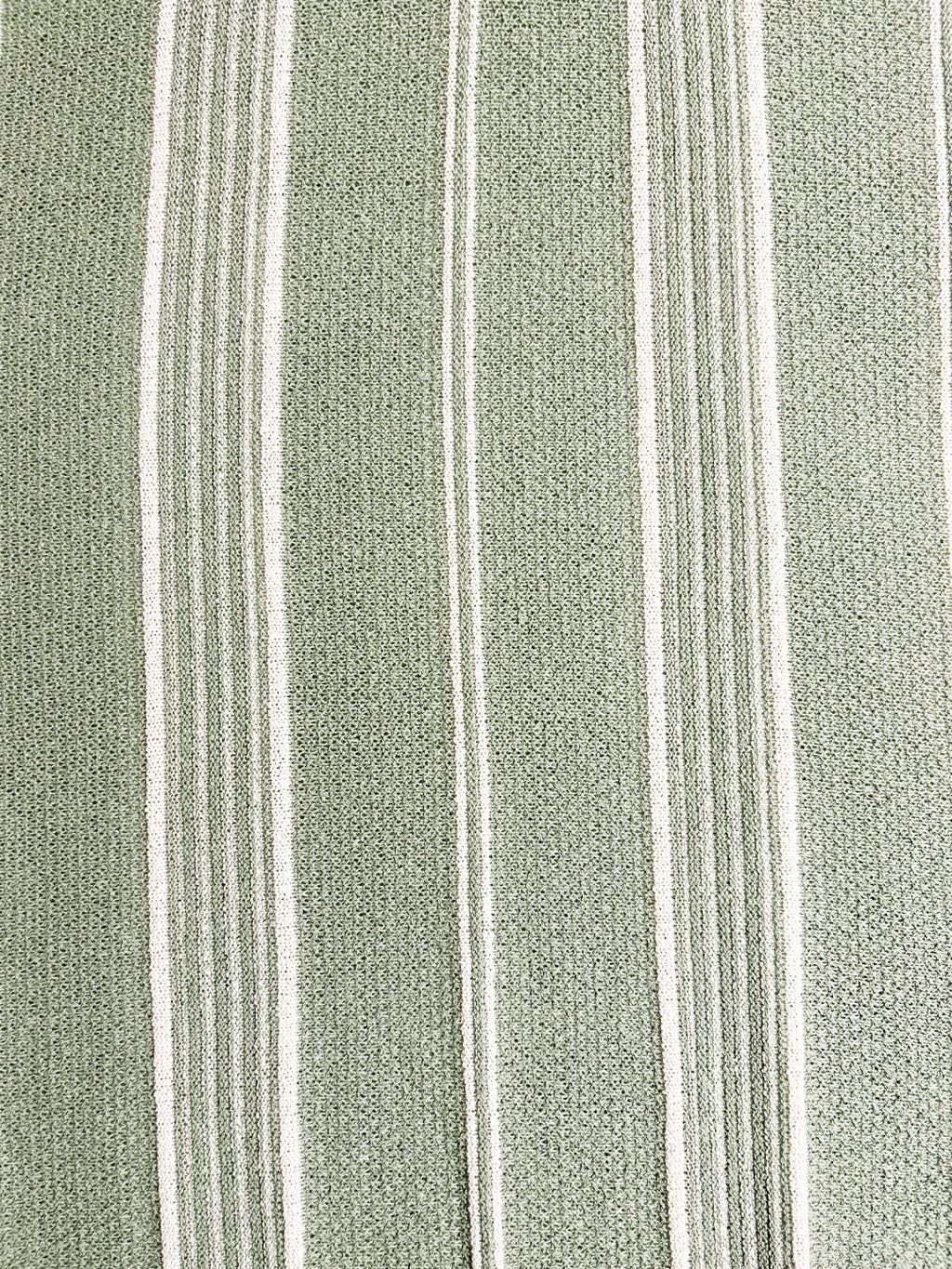 Sage Green Textured Stripe T-shirt