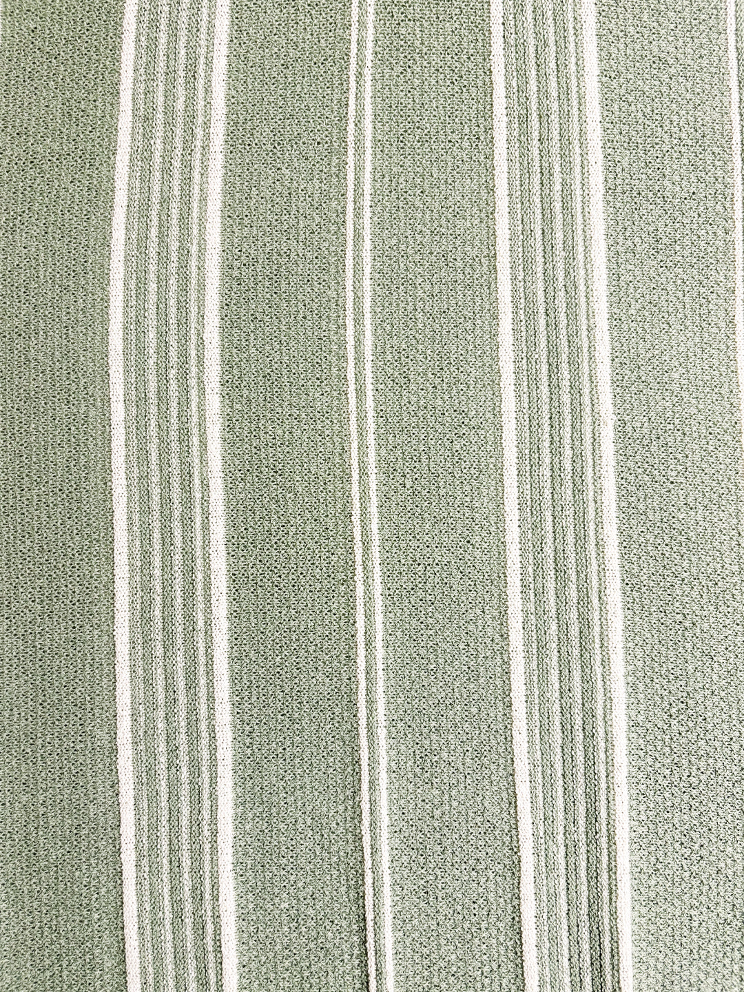 Sage Green Textured Stripe T-shirt