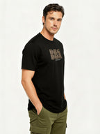 Black Graphic Print T-Shirt
