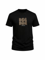 Black Graphic Print T-Shirt