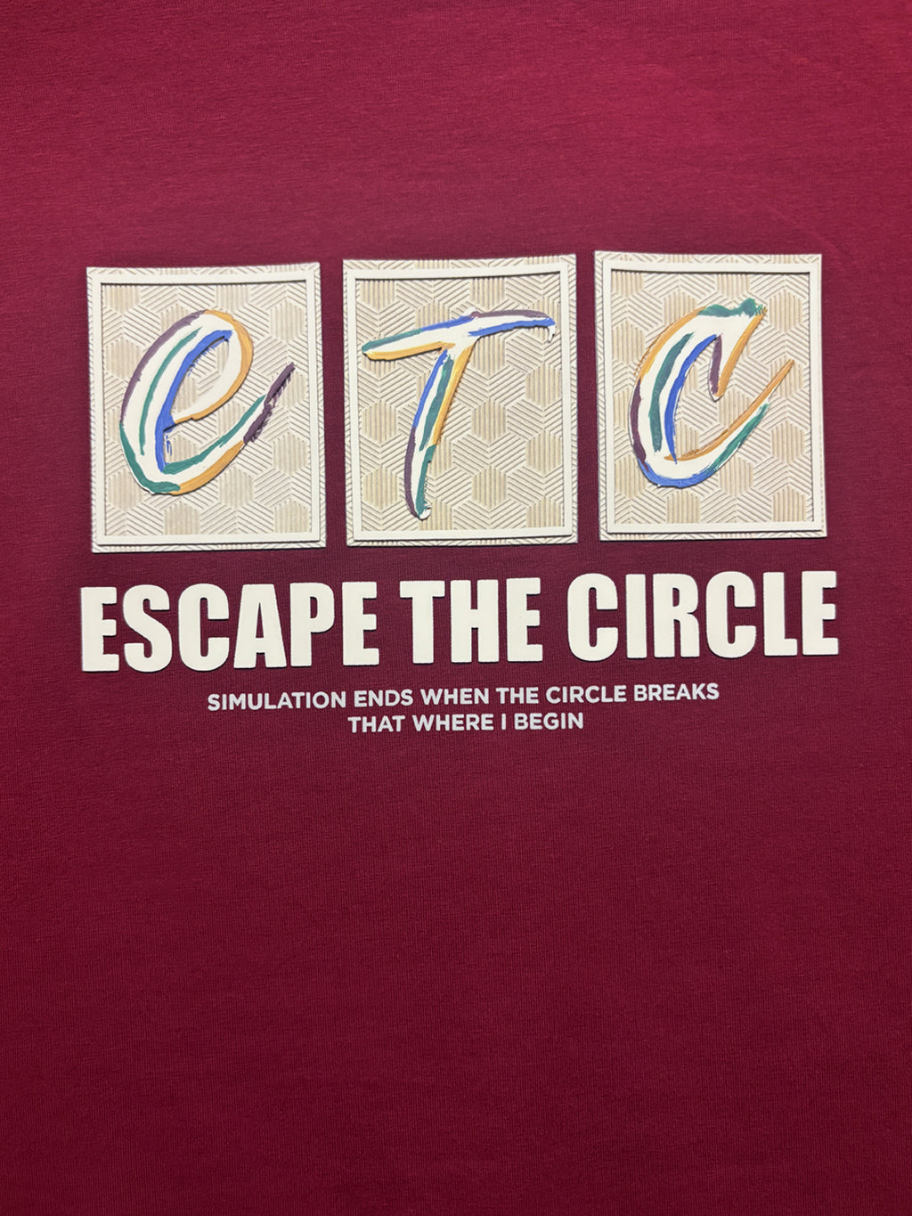 "Escape the Circle" Graphic T-shirt