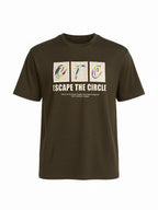 "Escape the Circle·Graphic T-shirt