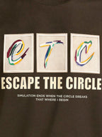"Escape the Circle·Graphic T-shirt