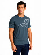 Abstract Placement Printed T-shirt