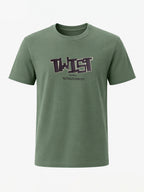 Twist Typography Print T-shirt