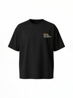 Black Graphic Statement T-Shirt