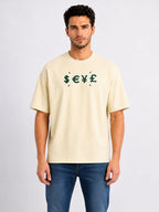 Typography Printed Oversized T-shirt