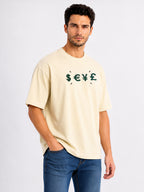 Typography Printed Oversized T-shirt