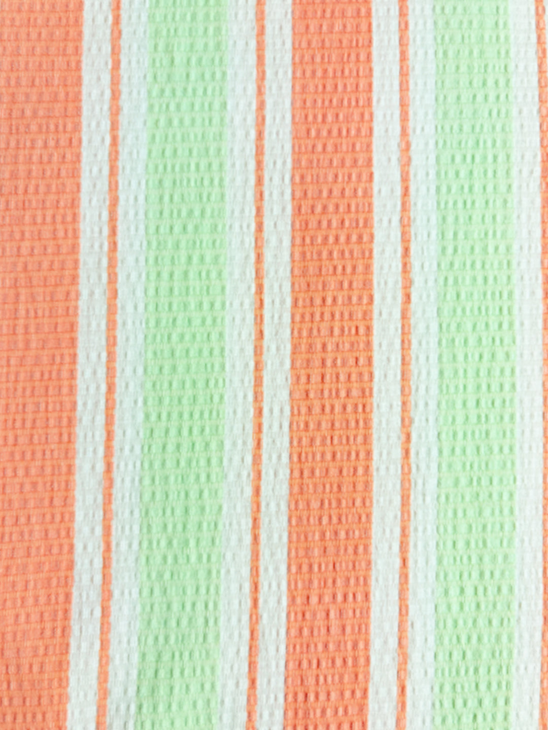Vertical Striped Round Neck T-shirt