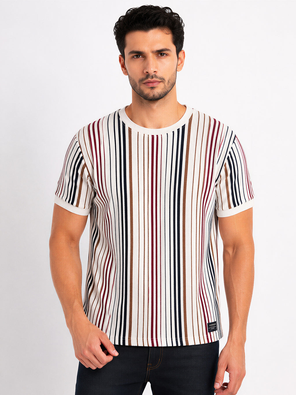 Multicolor Striped T-shirt