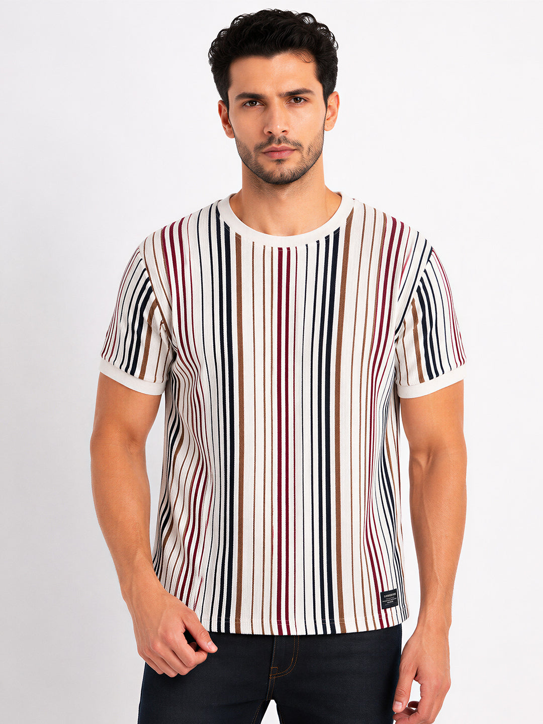 Multicolor Striped T-shirt