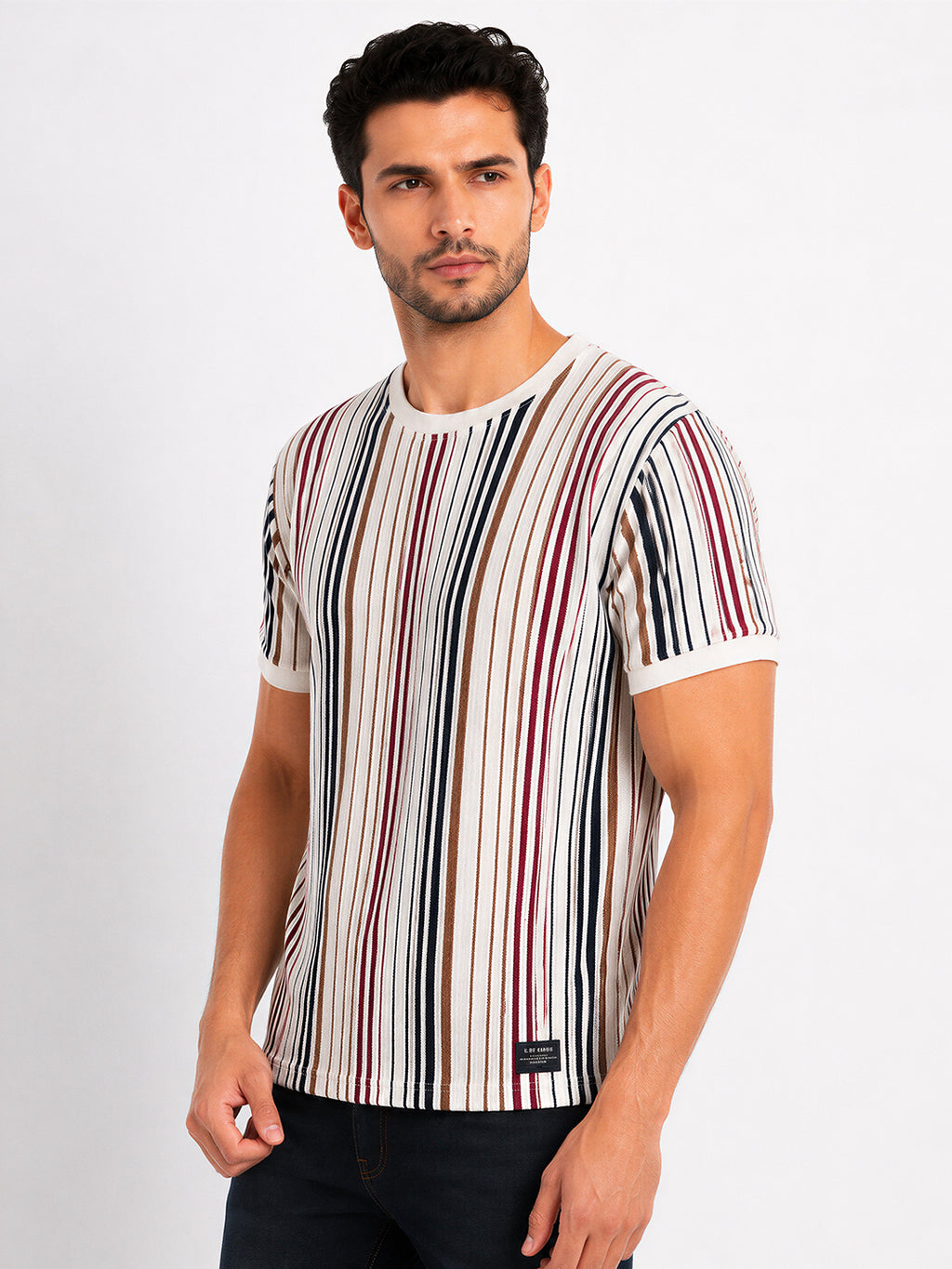 Multicolor Striped T-shirt